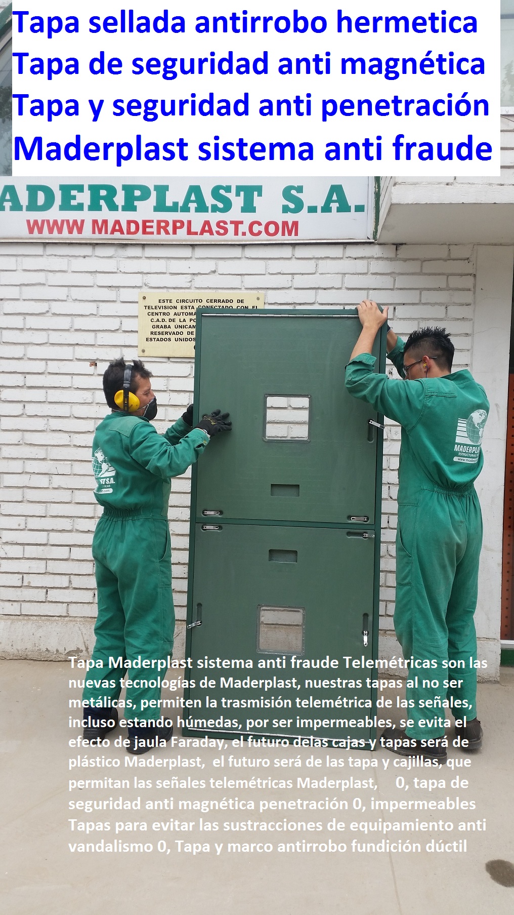 Tapa Maderplast sistema anti fraude 0, tapa de seguridad anti magnética penetración 0, impermeables Tapas para evitar las sustracciones de equipamiento anti vandalismo 0, Tapa y marco antirrobo fundición dúctil Tapa Maderplast sistema anti fraude 0, tapa de seguridad anti magnética penetración 0, impermeables Tapas para evitar las sustracciones de equipamiento anti vandalismo 0, Tapa y marco antirrobo fundición dúctil Tapa Maderplast sistema anti fraude 0, tapa de seguridad anti magnética penetración 0, impermeables Tapas para evitar las sustracciones de equipamiento anti vandalismo 0, Tapa y marco antirrobo fundición dúctil Tapa Maderplast sistema anti fraude 0, tapa de seguridad anti magnética penetración 0, impermeables Tapas para evitar las sustracciones de equipamiento anti vandalismo 0, Tapa y marco antirrobo fundición dúctil